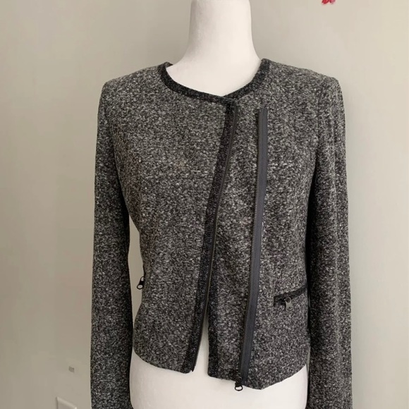 Ann Taylor Loft Moto Style Jacket - Picture 2 of 4